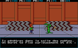 Labyrinthe de Morphintax (Le) atari screenshot