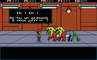 Labyrinthe de Morphintax (Le) atari screenshot