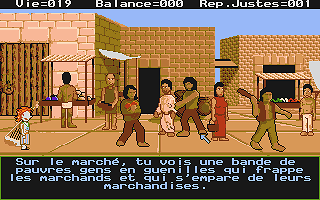 Labyrinthe des Pharaons (Le) atari screenshot