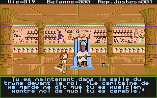 Labyrinthe des Pharaons (Le) atari screenshot