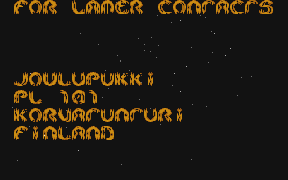 Lack of Spirits atari screenshot