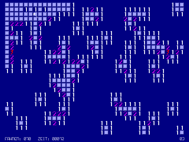 Lamemine [Falcon030] atari screenshot