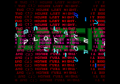 Lamerbrain Microdemo Disc II atari screenshot