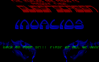 Lamerbrain Microdemo Disc II atari screenshot