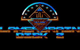 Lamerbrain Microdemo Disc II atari screenshot