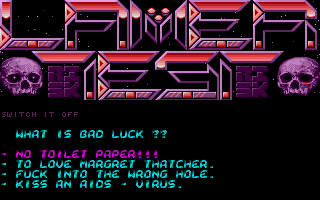 Lamertest atari screenshot