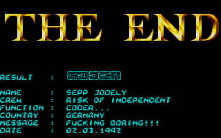 Lamertest atari screenshot