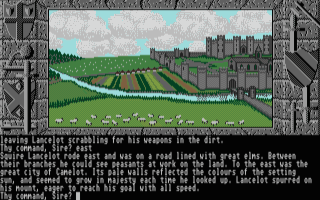 Lancelot atari screenshot