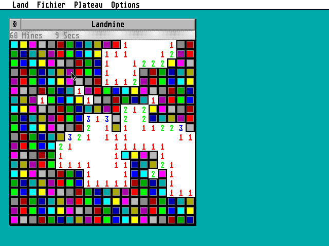 Landmine atari screenshot