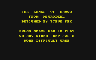 Lands of Havoc atari screenshot