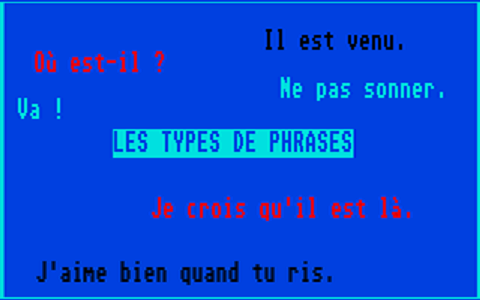 Langue Française - École - CE2 atari screenshot
