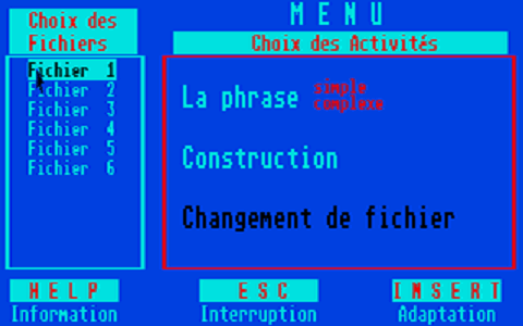Langue Française - École - CM2 atari screenshot