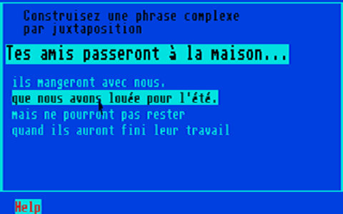 Langue Française - École - CM2 atari screenshot