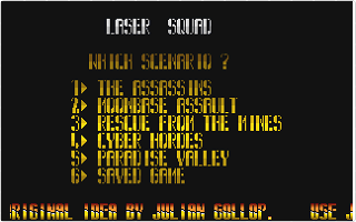 Laser Squad atari screenshot