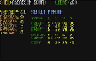 Laser Squad atari screenshot