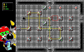 Laserball atari screenshot