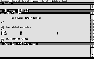 LaserDB atari screenshot