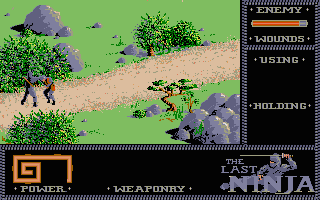 Last Ninja (The) atari screenshot