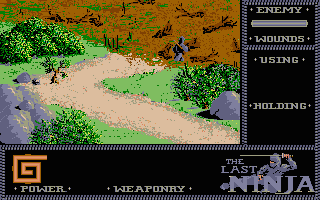 Last Ninja (The) atari screenshot