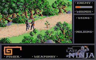 Last Ninja (The) atari screenshot