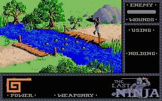 Last Ninja (The) atari screenshot