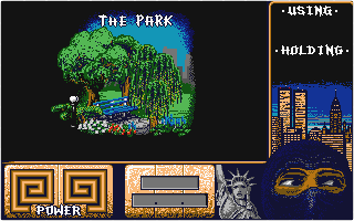 Last Ninja II - Back with a Vengeance atari screenshot