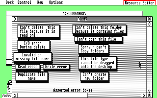 Lattice C atari screenshot