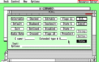 Lattice C atari screenshot