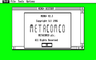 Lattice C atari screenshot