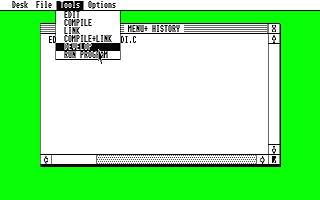 Lattice C atari screenshot