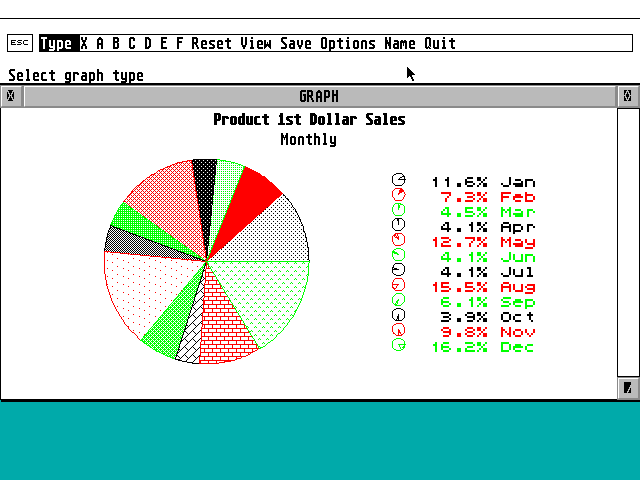 LDW Power Spreadsheet atari screenshot