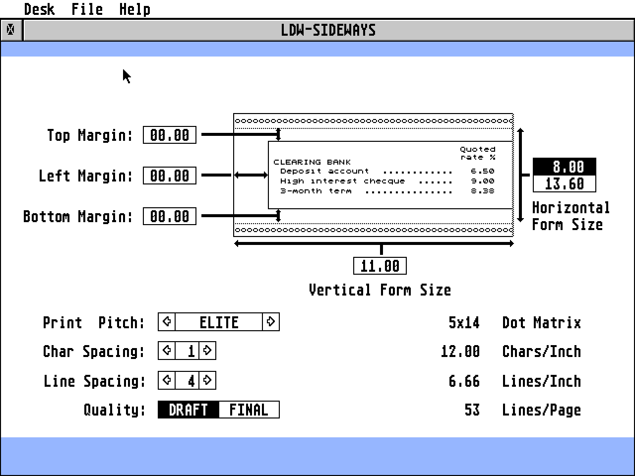 LDW Power atari screenshot