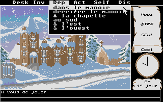 Manoir de Mortevielle (Le) atari screenshot