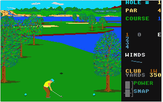 Leader Board Pro Golf Simulator - Tournament Disk I