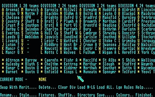 League Soccer atari screenshot