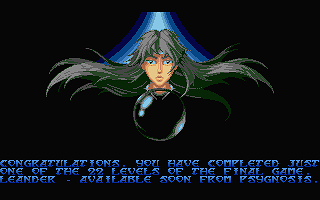 Leander atari screenshot