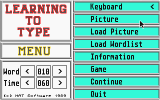 Learning to Type — screenshot 1