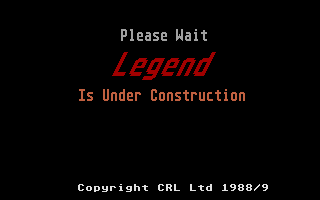 Legend atari screenshot