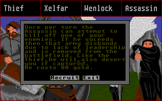 Legend atari screenshot