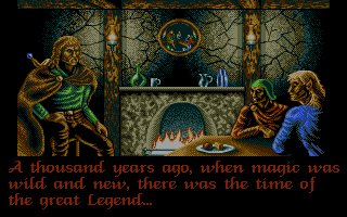Legend atari screenshot