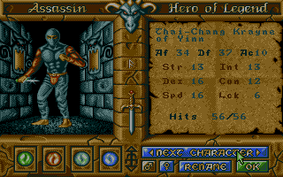 Legend atari screenshot