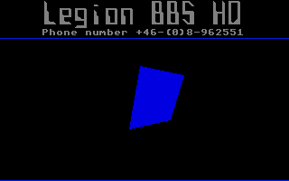 Legion BBS HQ atari screenshot