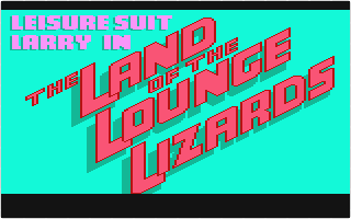 Leisure Suit Larry I - In the Land of the Lounge Lizards — screenshot 1