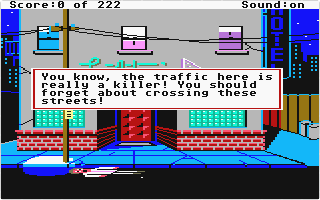 Leisure Suit Larry I - In the Land of the Lounge Lizards atari screenshot