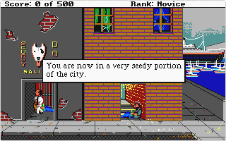 Leisure Suit Larry II - Goes Looking for Love in Several Wrong Places atari screenshot