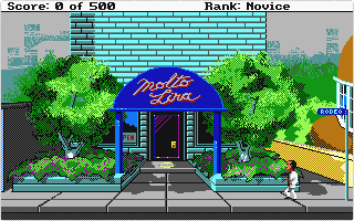 Leisure Suit Larry II - Goes Looking for Love in Several Wrong Places atari screenshot