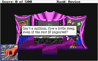 Leisure Suit Larry II - Goes Looking for Love in Several Wrong Places atari screenshot