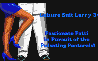 Leisure Suit Larry III - Passionate Patti in Pursuit of the Pulsating Pectorals! — screenshot 1