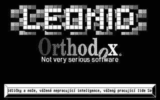 Leonid atari screenshot