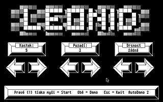 Leonid atari screenshot